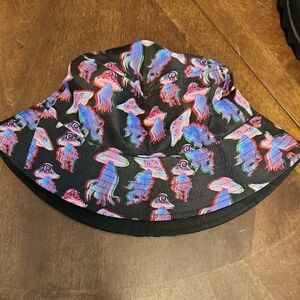 Trippy Mushroom Jellyfish Bucket Hat